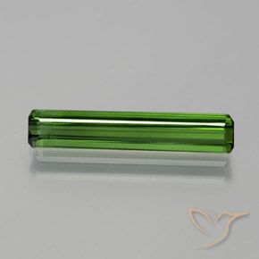1.97ct 자연스러운 포레스트 그린 전기석, 에메랄드 컷, VS