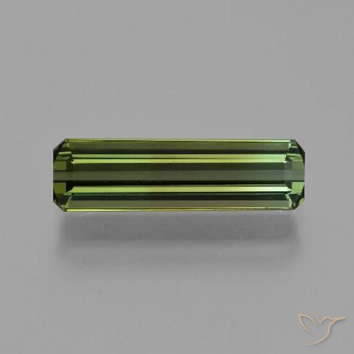 2.70ct 자연스러운 딥그린 전기석, 에메랄드 컷, VVS-VS