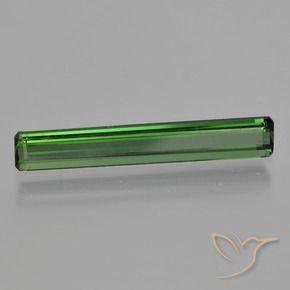1.65캐럿 천연 녹색 전기석, 옥타곤 / 에메랄드 컷, VS