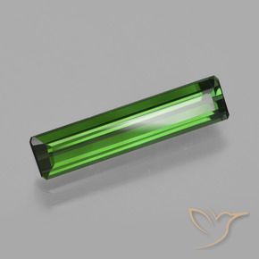 1.80캐럿 천연 녹색 전기석, 옥타곤 / 에메랄드 컷, VVS-VS