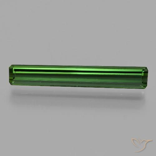 1.88ct 자연스러운 녹색 전기석, 에메랄드 컷, VVS-VS