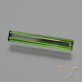 0.94캐럿 천연 딥그린 전기석, 옥타곤 / 에메랄드 컷, VVS-VS