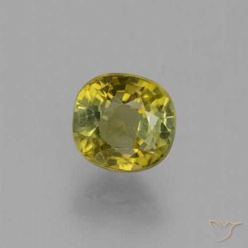 0.81ct 자연스러운 흙빛 금 전기석, 타원형, VS-SI
