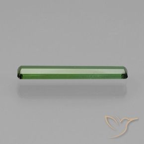 0.93캐럿 천연 녹색 전기석, 옥타곤 / 에메랄드 컷, VVS