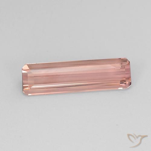 2.89캐럿 천연 Medium Light-Pink 전기석, 옥타곤 / 에메랄드 컷, VVS-VS