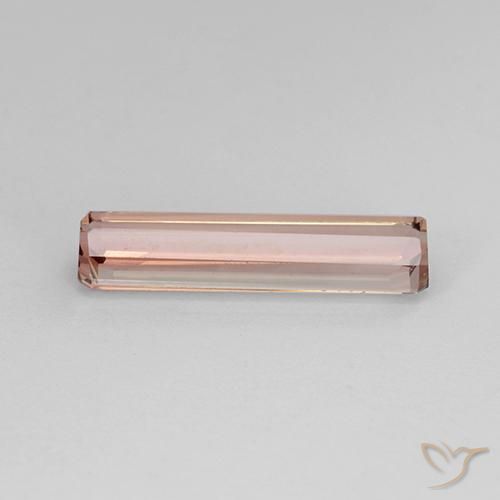 2.89캐럿 천연 Medium Light-Pink 전기석, 옥타곤 / 에메랄드 컷, VVS-VS