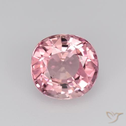 1.62ct 자연스러운 핫 핑크 전기석, 타원형, VVS-VS