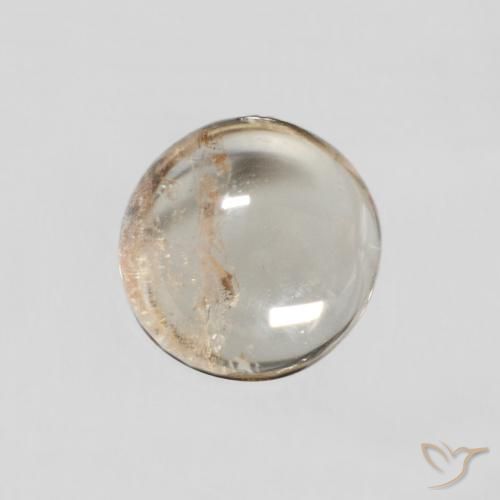 1.15ct 자연스러운 연노랑 전기석, 둥근, 투명한