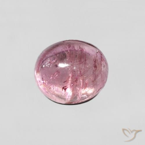 0.92ct 자연스러운 라이트 핑크 전기석, 타원형, 투명한