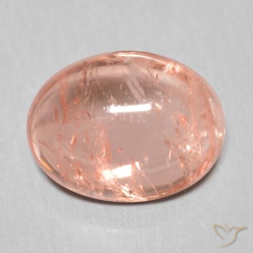 1.79ct 자연스러운 미디엄 핑크 전기석, 타원형, 투명한