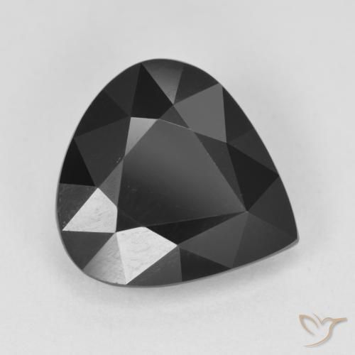4.21ct 자연스러운 숄 전기석, 배 모양, 불투명체