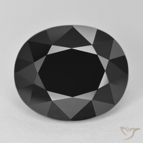 16.98ct 자연스러운 숄 전기석, 타원형, 불투명체