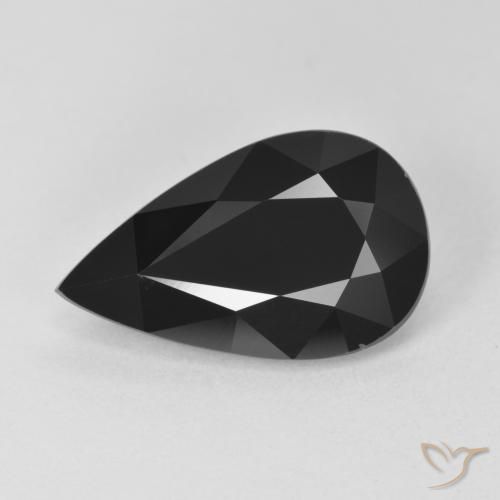 6.08ct 자연스러운 숄 전기석, 배 모양, 불투명체