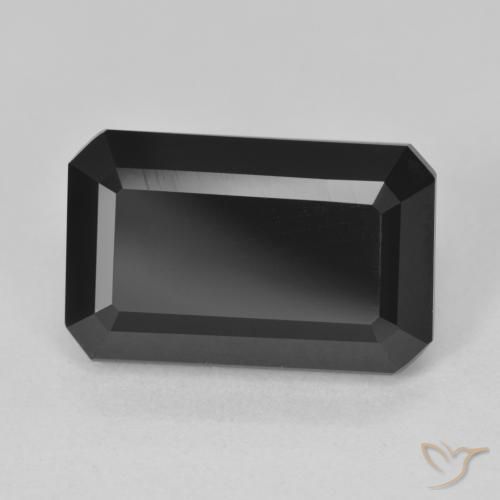 11.73ct 자연스러운 숄 전기석, 에메랄드 컷, 불투명체