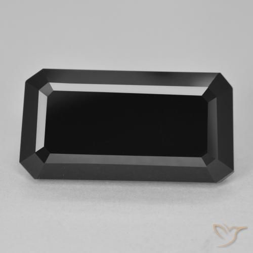 15.04ct 자연스러운 숄 전기석, 에메랄드 컷, 불투명체