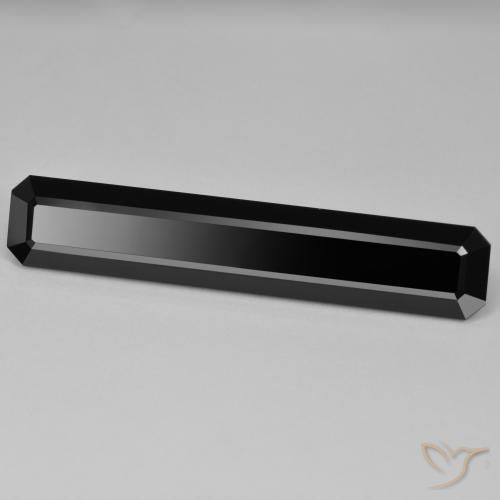 27.92ct 자연스러운 숄 전기석, 에메랄드 컷, 불투명체
