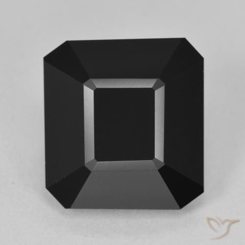 7.69ct 자연스러운 숄 전기석, 에메랄드 컷, 불투명체