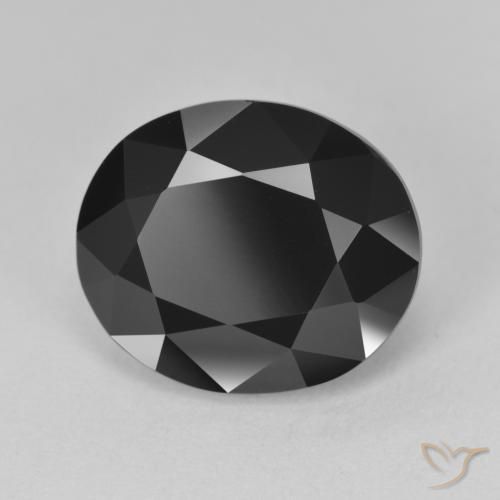 7.62ct 자연스러운 숄 전기석, 타원형, 불투명체