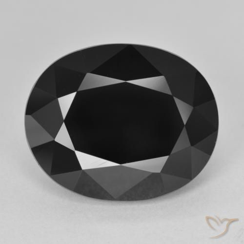 13.74ct 자연스러운 숄 전기석, 타원형, 불투명체