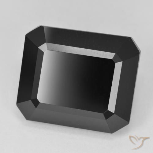 17.58ct 자연스러운 숄 전기석, 에메랄드 컷, 불투명체