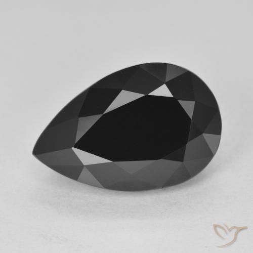 10.52ct 자연스러운 숄 전기석, 배 모양, 불투명체