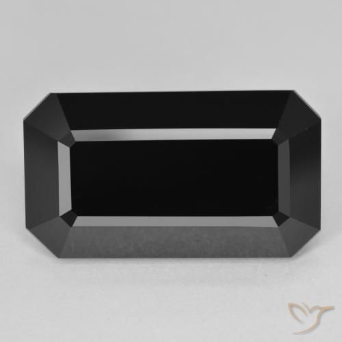 20.66ct 자연스러운 숄 전기석, 에메랄드 컷, 불투명체