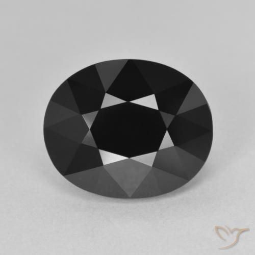 6.69ct 자연스러운 숄 전기석, 타원형, 불투명체