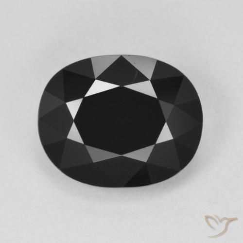 5.15ct 자연스러운 숄 전기석, 타원형, 불투명체
