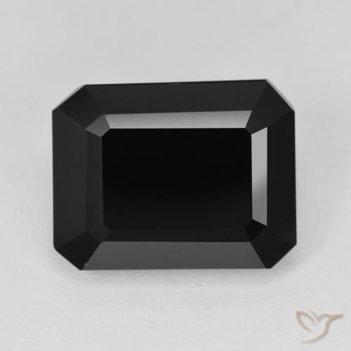9.55ct 자연스러운 숄 전기석, 에메랄드 컷, 불투명체