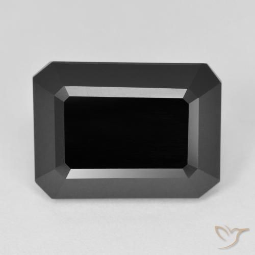 10.69ct 자연스러운 숄 전기석, 에메랄드 컷, 불투명체