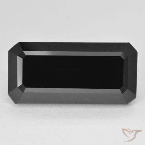 13.63ct 자연스러운 숄 전기석, 에메랄드 컷, 불투명체