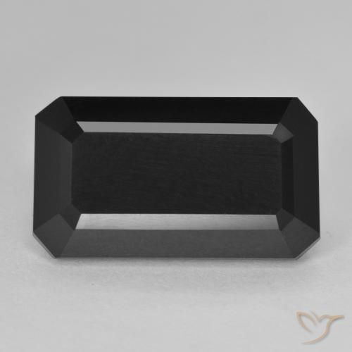 14.51ct 자연스러운 숄 전기석, 에메랄드 컷, 불투명체