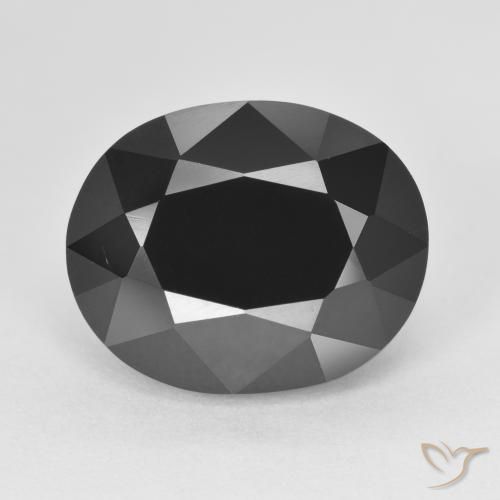 9.12ct 자연스러운 숄 전기석, 타원형, 불투명체