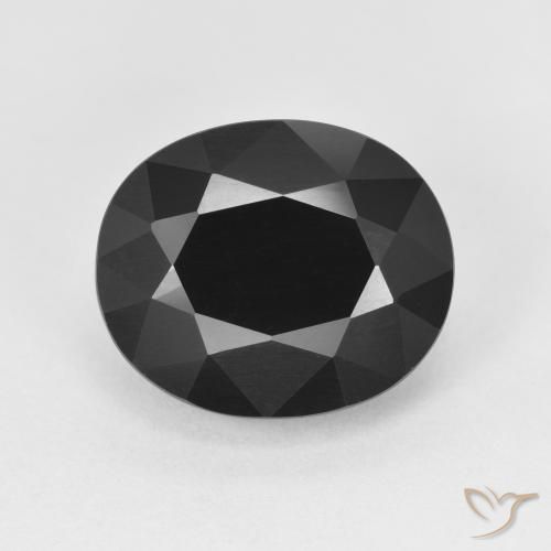 6.22ct 자연스러운 숄 전기석, 타원형, 불투명체
