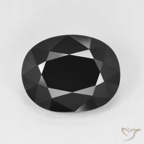5.79ct 자연스러운 숄 전기석, 타원형, 불투명체