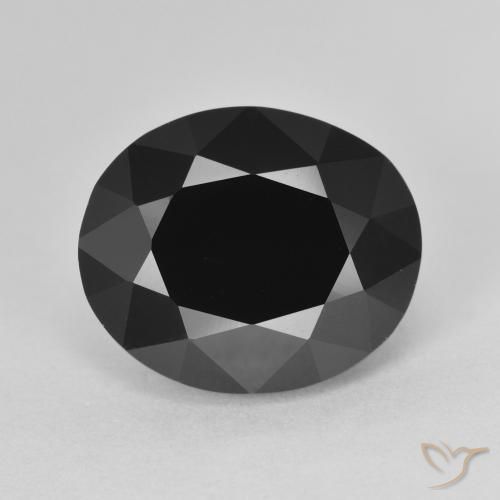 6.87ct 자연스러운 숄 전기석, 타원형, 불투명체