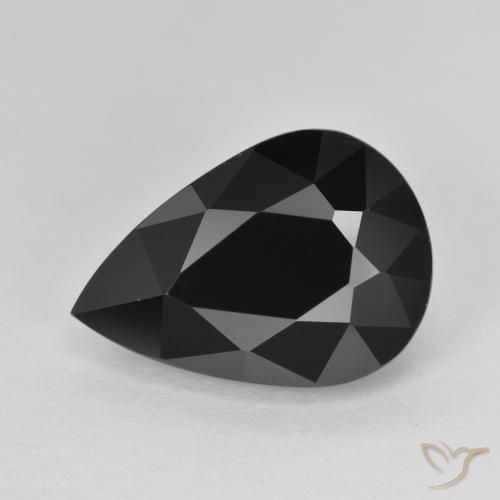 7.64ct 자연스러운 숄 전기석, 배 모양, 불투명체