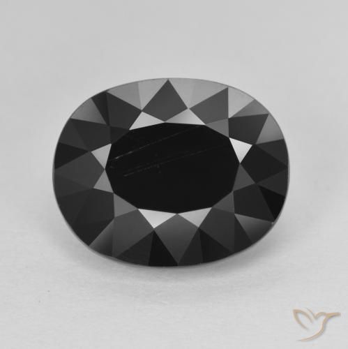 6.38ct 자연스러운 숄 전기석, 타원형, 불투명체