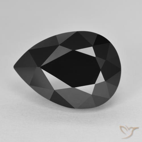 10.65ct 자연스러운 숄 전기석, 배 모양, 불투명체