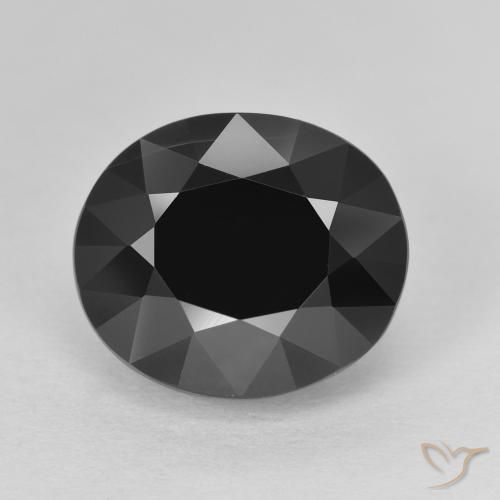 6.75ct 자연스러운 숄 전기석, 타원형, 불투명체