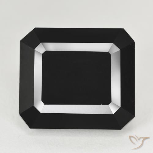 26.25ct 자연스러운 숄 전기석, 에메랄드 컷, 불투명체