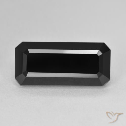 7.00ct 자연스러운 숄 전기석, 에메랄드 컷, 불투명체