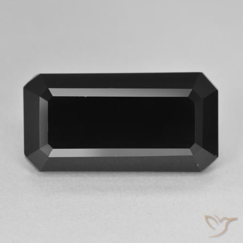 13.27ct 자연스러운 숄 전기석, 에메랄드 컷, 불투명체