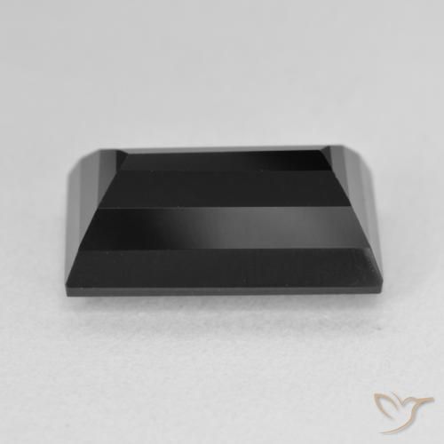 7.82캐럿 천연 숄 투르말린, 바게트, 14.6×9.3 mm, 불투명체