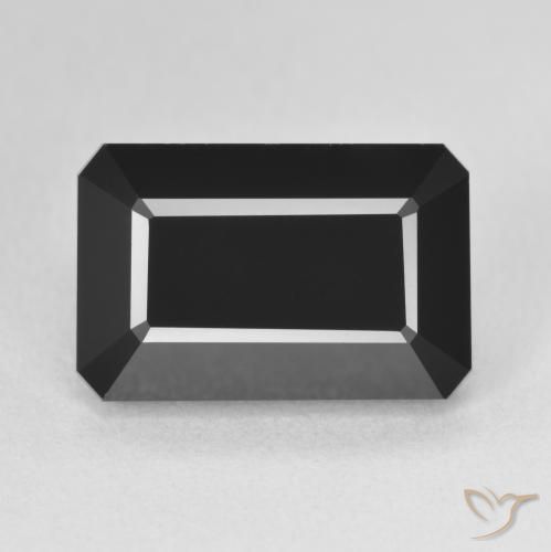 9.48ct 자연스러운 숄 전기석, 에메랄드 컷, 불투명체