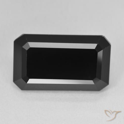 11.61ct 자연스러운 숄 전기석, 에메랄드 컷, 불투명체
