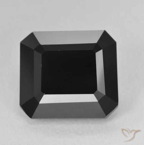 10.24ct 자연스러운 숄 전기석, 에메랄드 컷, 불투명체