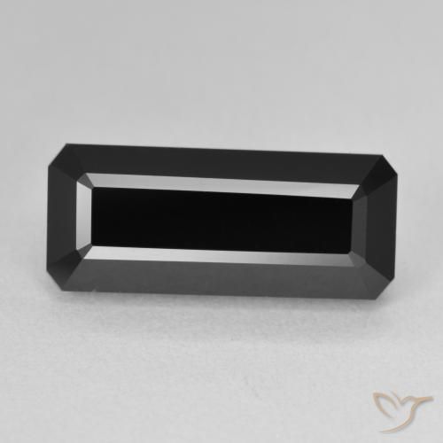8.17ct 자연스러운 숄 전기석, 에메랄드 컷, 불투명체