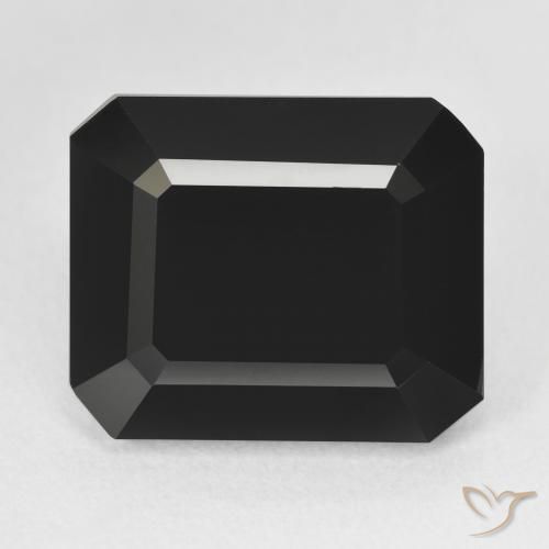 13.41ct 자연스러운 숄 전기석, 에메랄드 컷, 불투명체