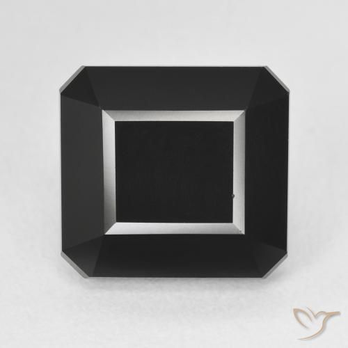 8.84ct 자연스러운 숄 전기석, 에메랄드 컷, 불투명체